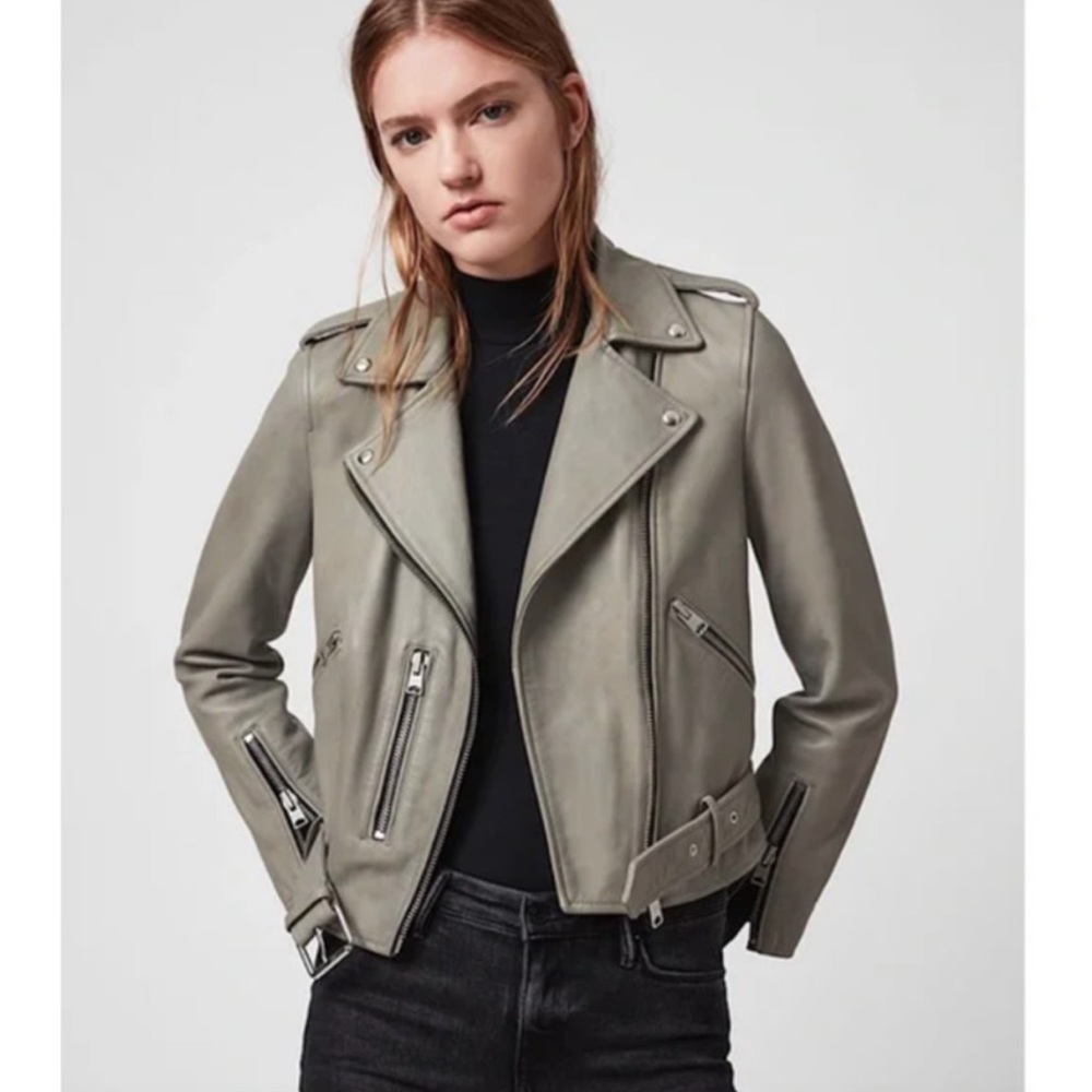 All Saints Balfern Leather Jacket